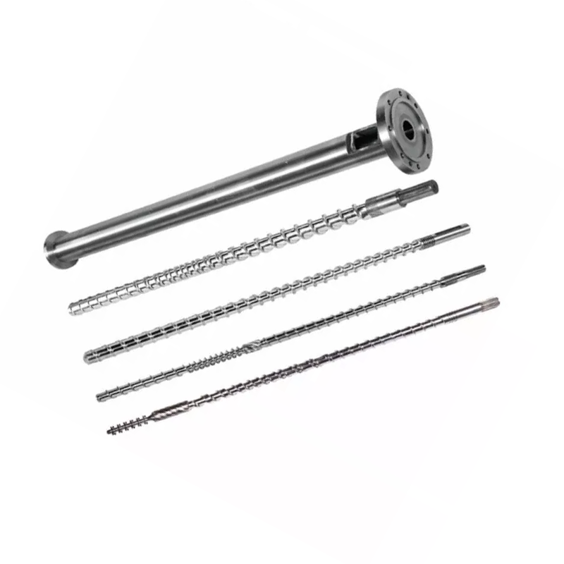 Бір бұрандалы бөшке экструдер